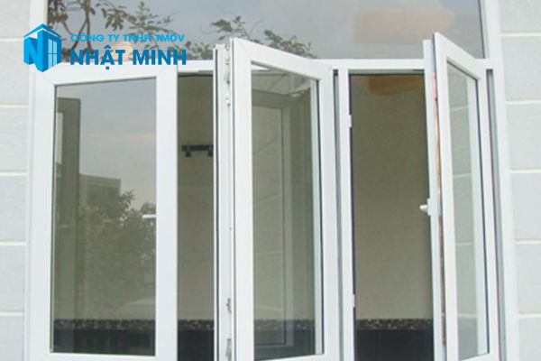 Cửa Sổ Nhôm Kính Mở Quay