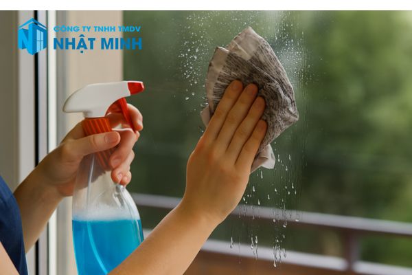 Lau Kính Bằng Giấy Báo